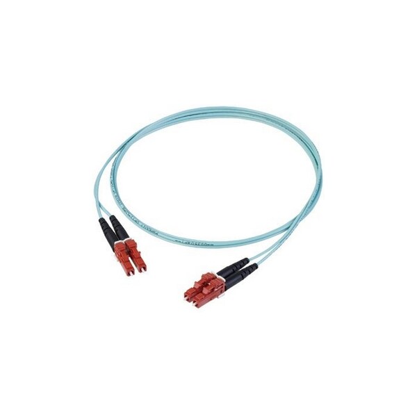 Panduit 2-F OM3 DUPLEX KEYED PATCHCORD, LC(B-RED)-LC(B-RED) 3M, FXE10B-10BM3